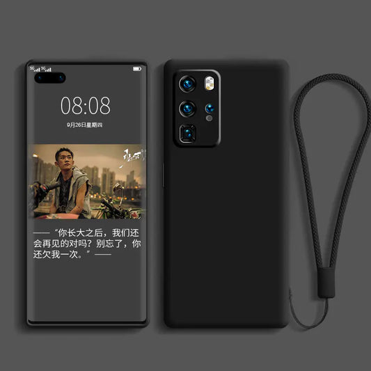 Huawei P40 Pro Liquid Silicone Phone Case (Full Protection)