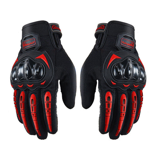 Gants Moto Cross Intégraux - Protection Maximale - Doigts Complets