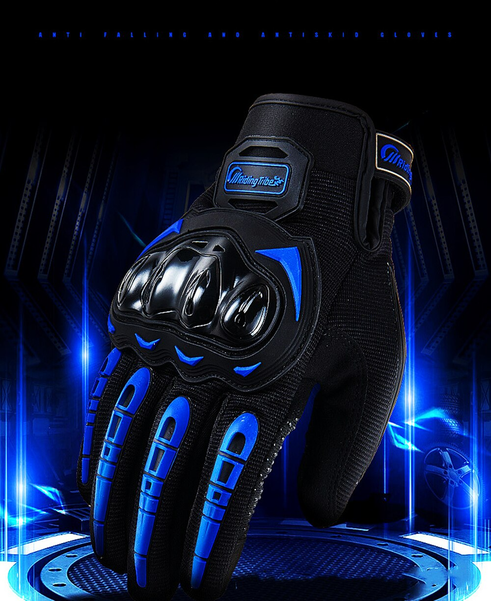 Gants Moto Cross Intégraux - Protection Maximale - Doigts Complets