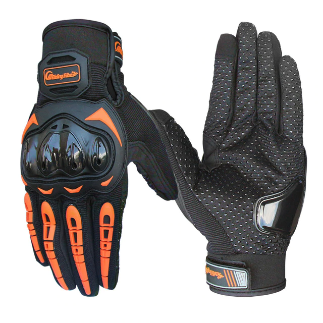 Gants Moto Cross Intégraux - Protection Maximale - Doigts Complets