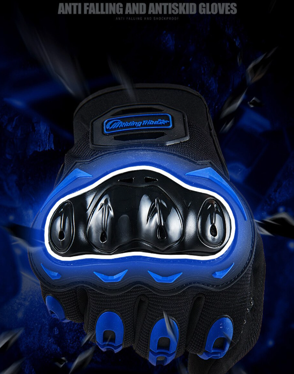Gants Moto Cross Intégraux - Protection Maximale - Doigts Complets