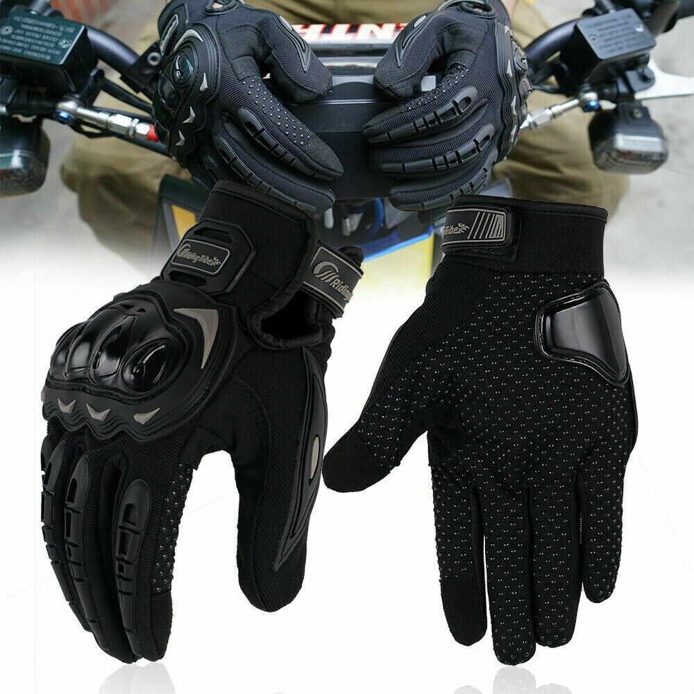 Gants Moto Cross Intégraux - Protection Maximale - Doigts Complets