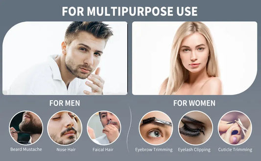Nose and Eyebrow Scissors for Facial Hair Grooming