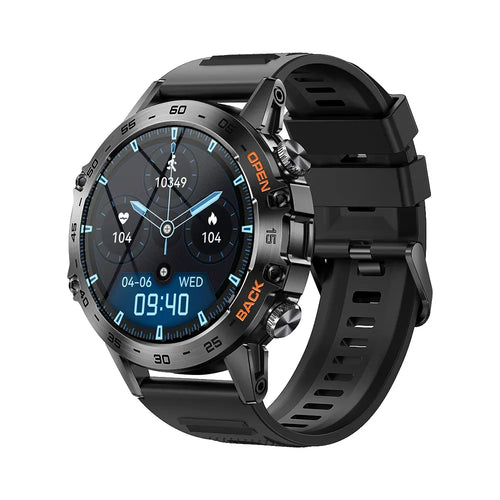 MEVADEN Steel 1.39 Bluetooth Call Smart Watch Men Sports Fitness