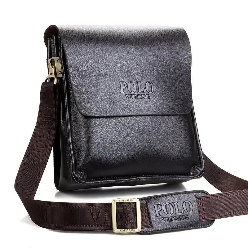 Sac Bandoulière Homme Polo - Business Vertical - Tendance Cuir PU