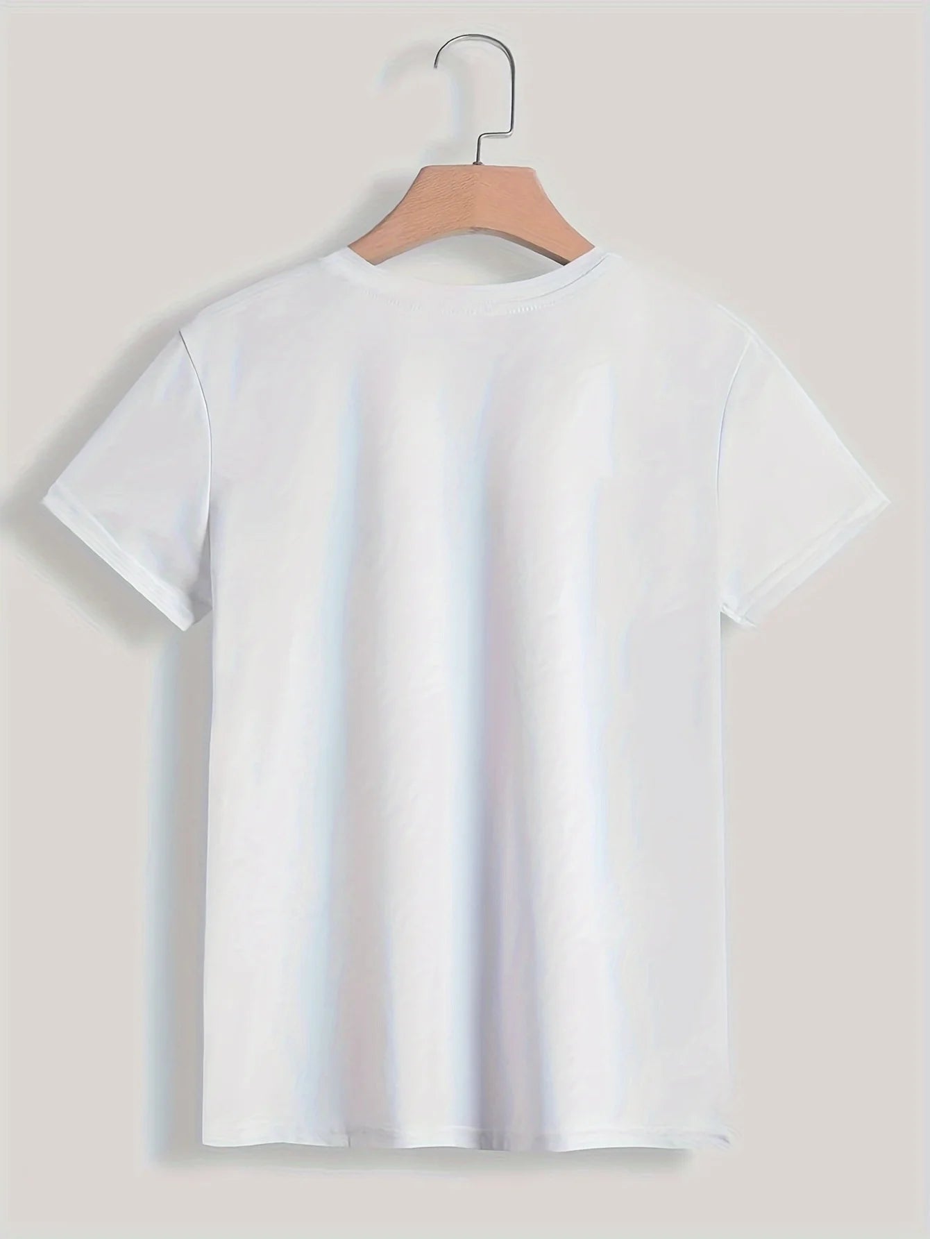T-Shirt Femme Paris Print - Manches Courtes - Style Casual Été