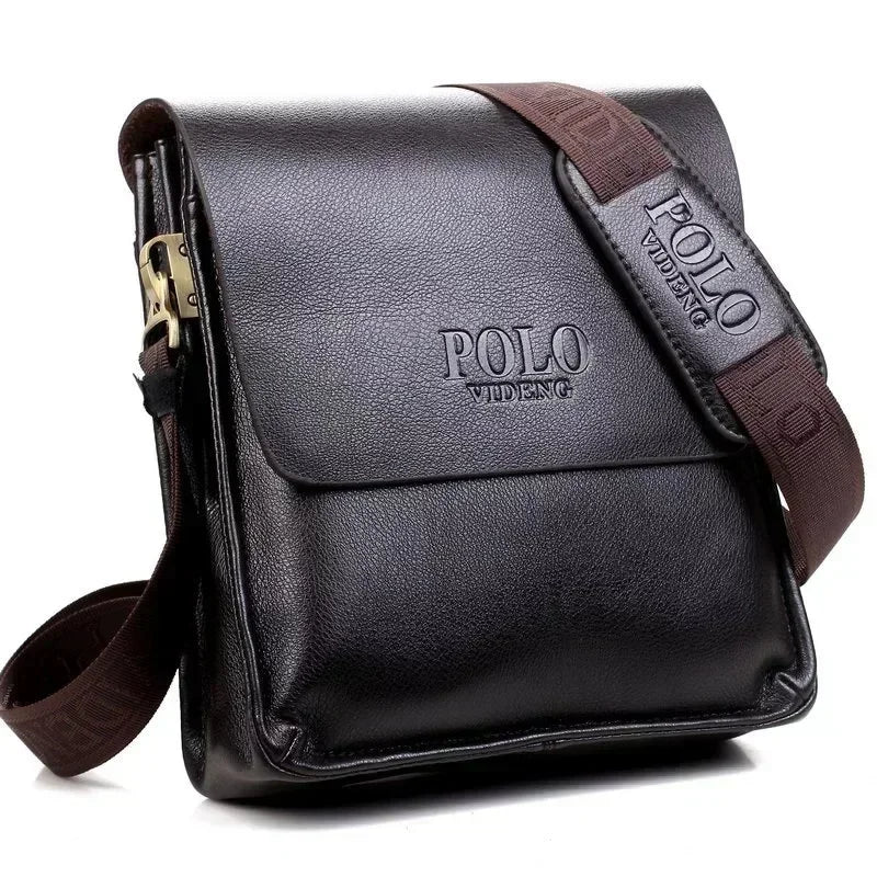Sac Bandoulière Homme Polo - Business Vertical - Tendance Cuir PU