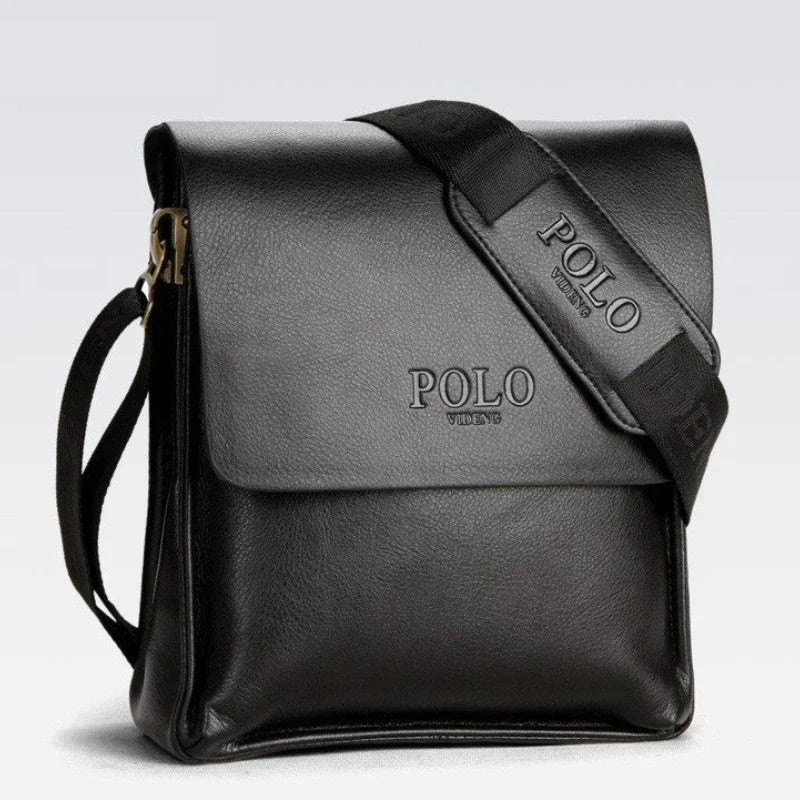 Sac Bandoulière Homme Polo - Business Vertical - Tendance Cuir PU