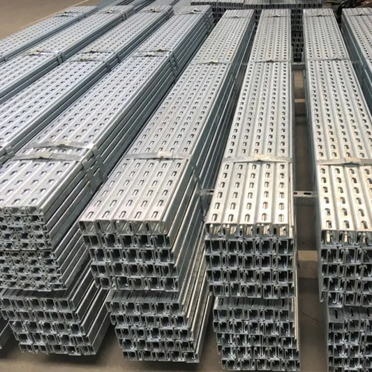 🔧 Support PV pour 6 Panneaux Solaires — Rail Aluminium Galvanisé