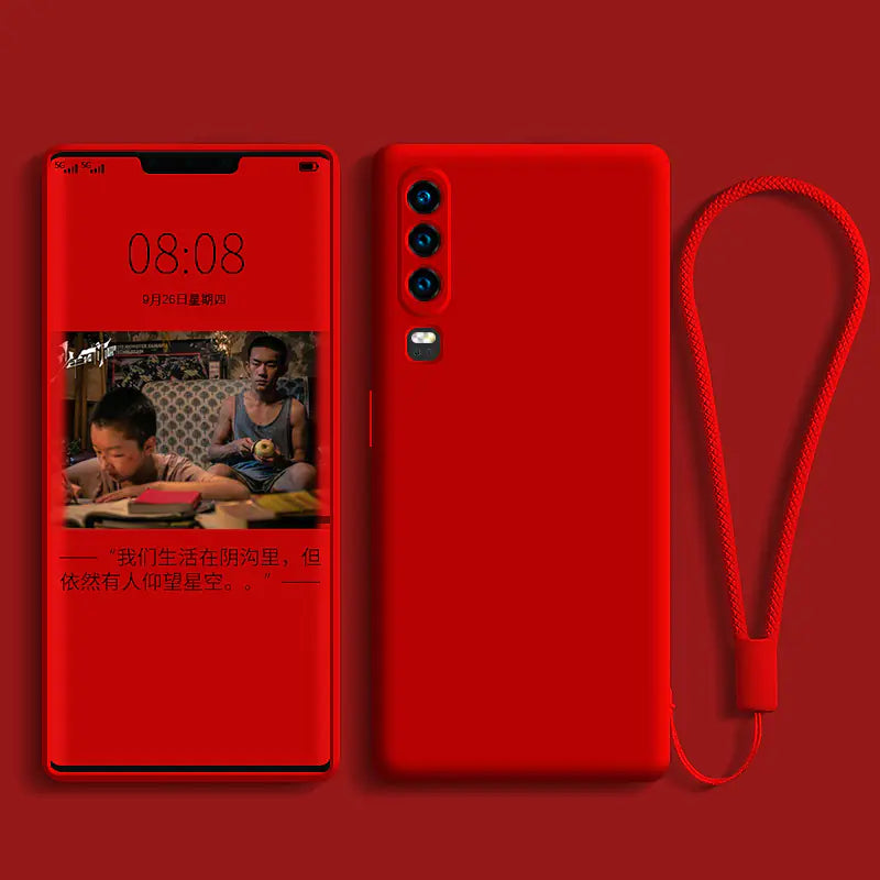 Huawei P40 Pro Liquid Silicone Phone Case (Full Protection)