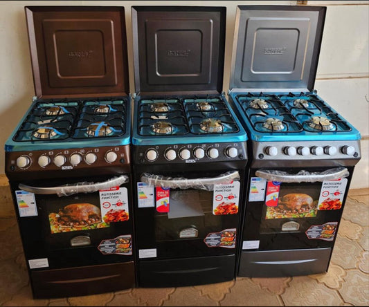 🔥 Cuisinière Boreal 4 feux avec four 🍳 (3 couleurs)