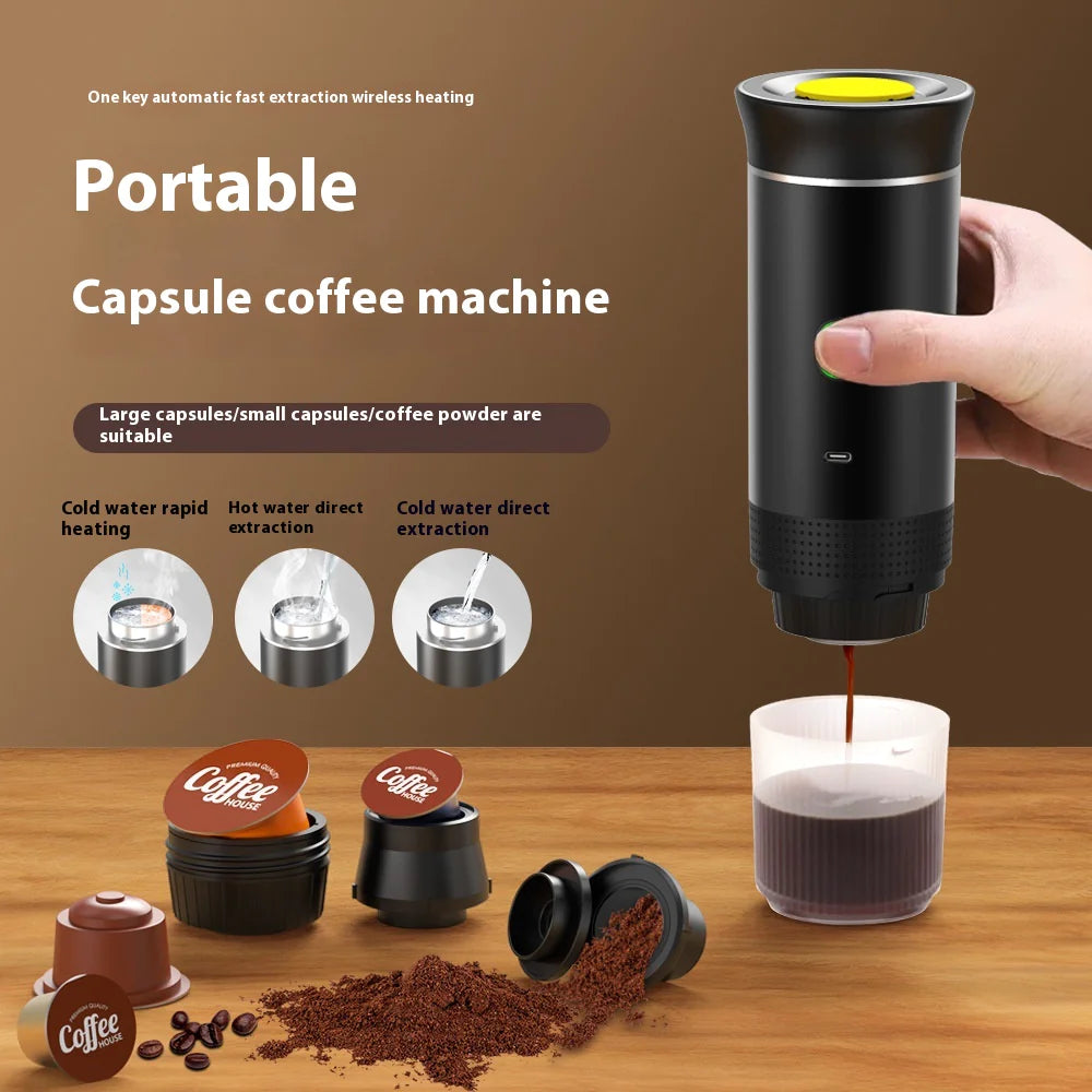 Portable Coffee Espresso Maker Machine