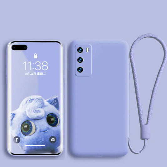 Huawei P40 Pro Liquid Silicone Phone Case (Full Protection)