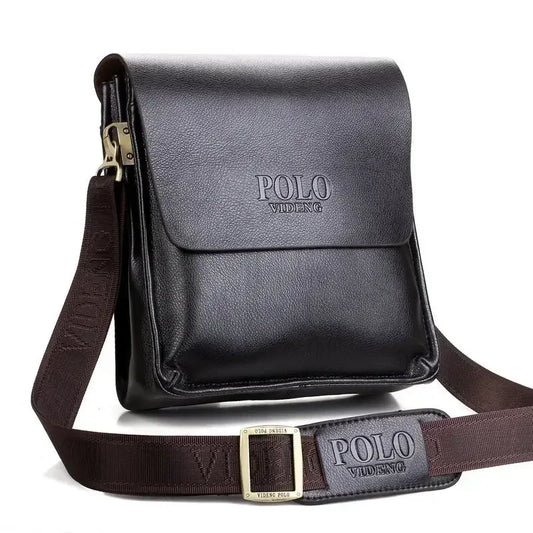 Sac Bandoulière Homme Polo - Business Vertical - Tendance Cuir PU