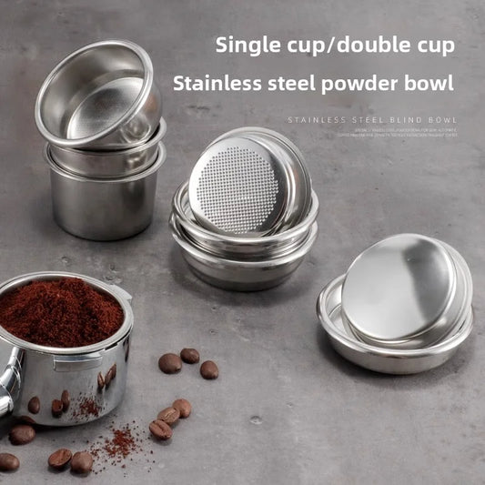Coffee Filter Basket 51mm 54mm 58MM Stainless Steel Replacement For