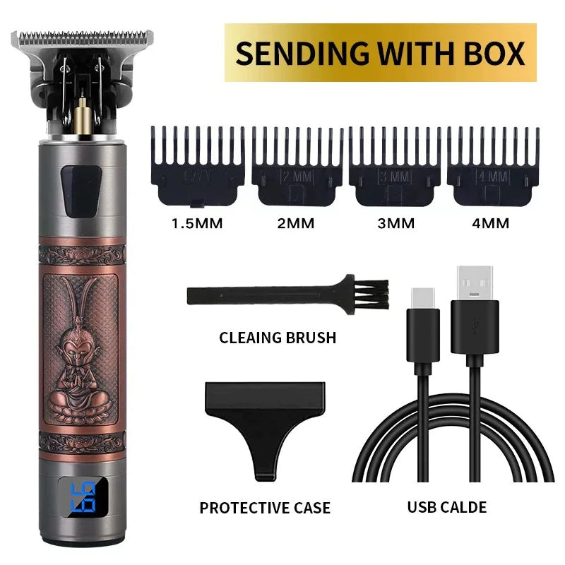 T9 Rechargeable Electric Hair Clipper and Beard Trimmer