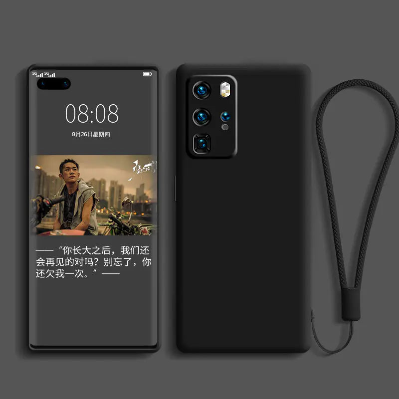 Huawei P40 Pro Liquid Silicone Phone Case (Full Protection)