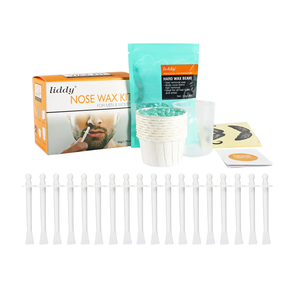 Nose Wax Kit for Safe Hair Removal and Grooming Tools