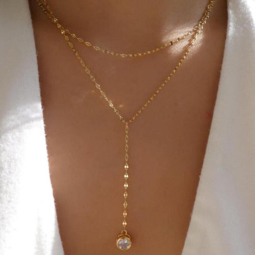 Bls-miracle Bohemia Gold Multiple Styles Necklace For Women Trendy