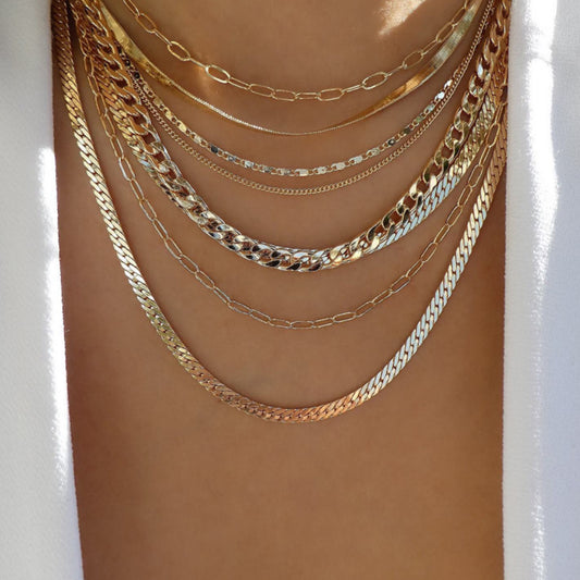 Bls-miracle Bohemia Gold Multiple Styles Necklace For Women Trendy