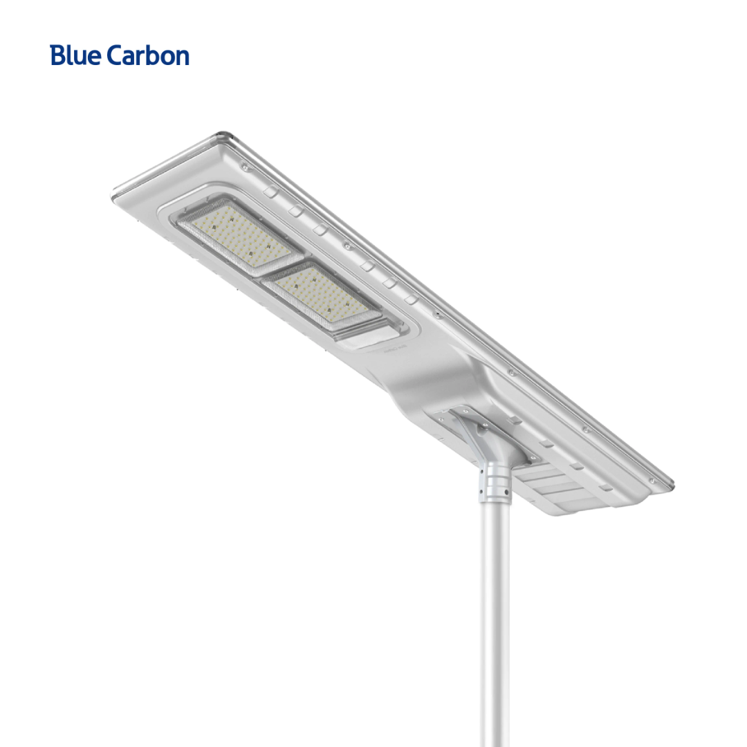 💡 Lampe Solaire Intégrée BC7-OLF 140W — Éclairage Solaire LED Blue Carbon
