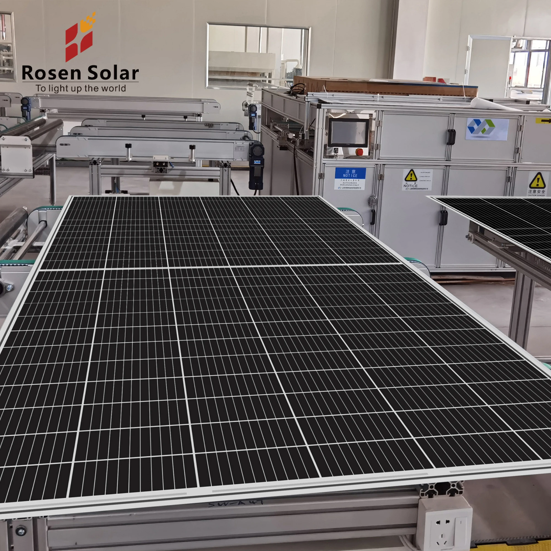 Solar Panel 550W — Rosen Solar PERC Mono 144 Cellules