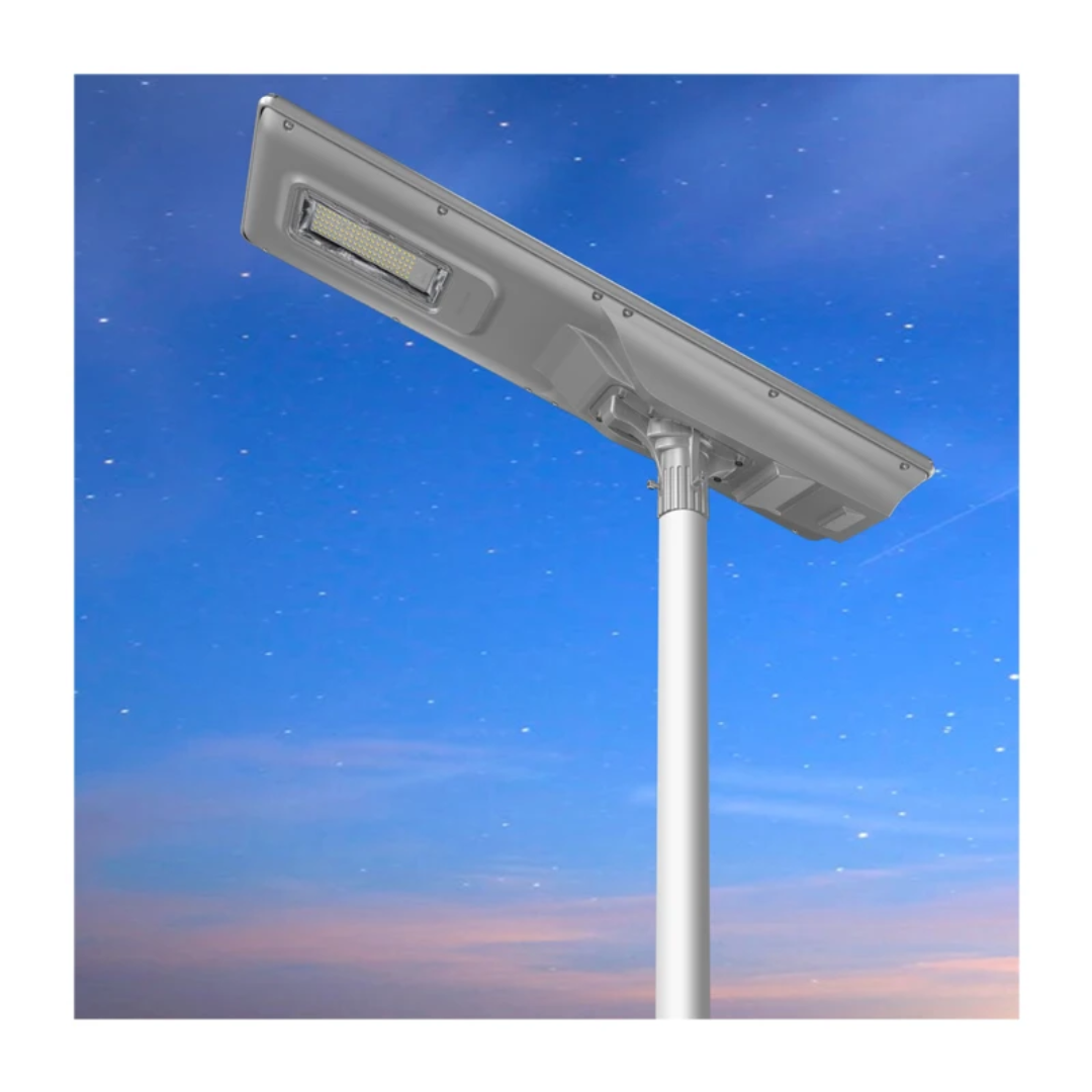 💡 Lampe Solaire Intégrée BC7-OLF 80W — Éclairage Solaire LED Blue Carbon