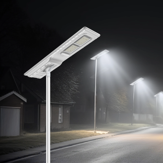 💡 Lampe Solaire Intégrée BC7-OLF 140W — Éclairage Solaire LED Blue Carbon