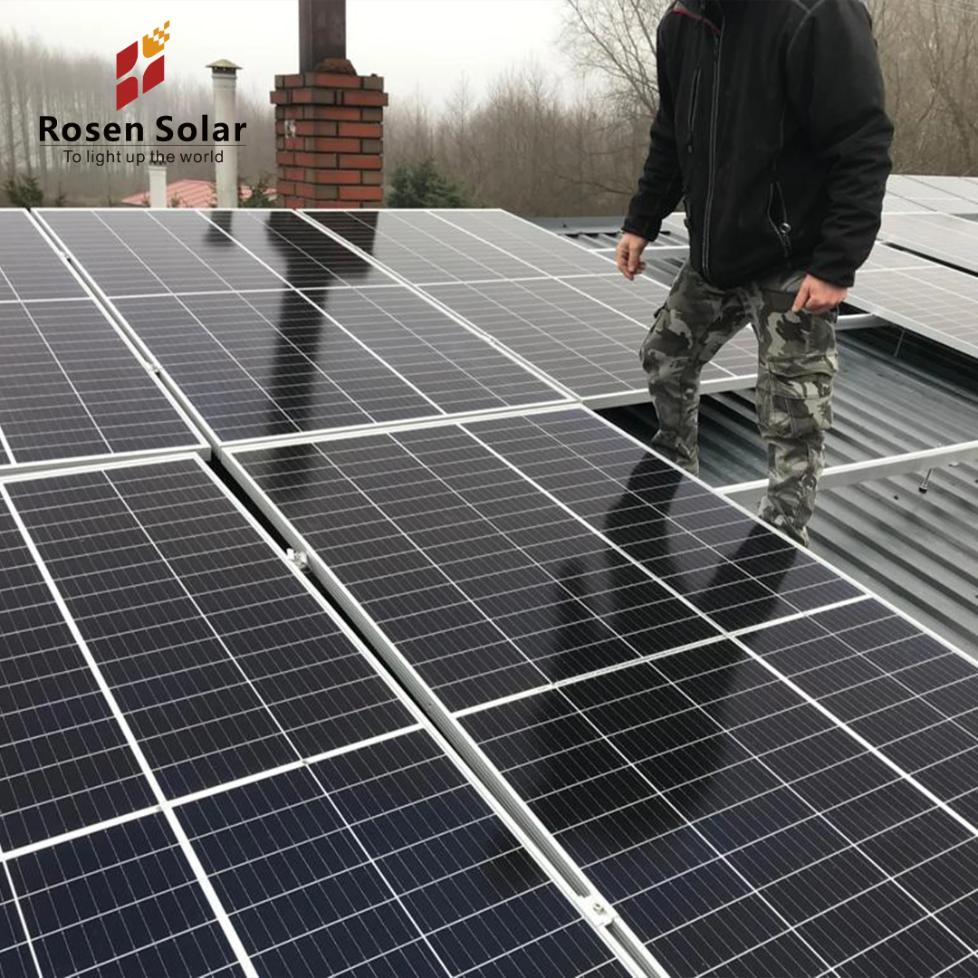 Solar Panel 550W — Rosen Solar PERC Mono 144 Cellules
