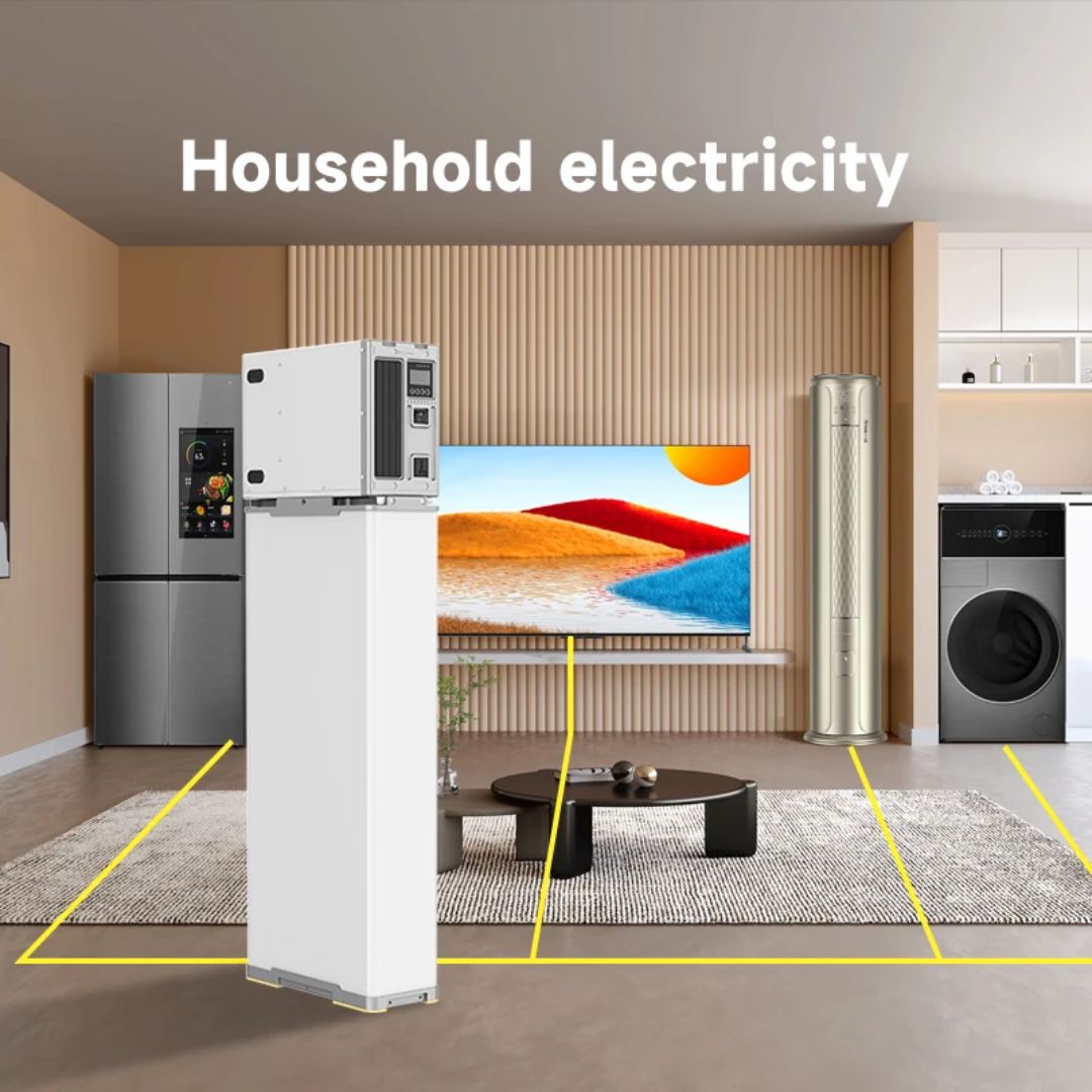 ⚡ Smart Power Station Blue Carbon 6kW — 220V 15kWh Tout-en-Un