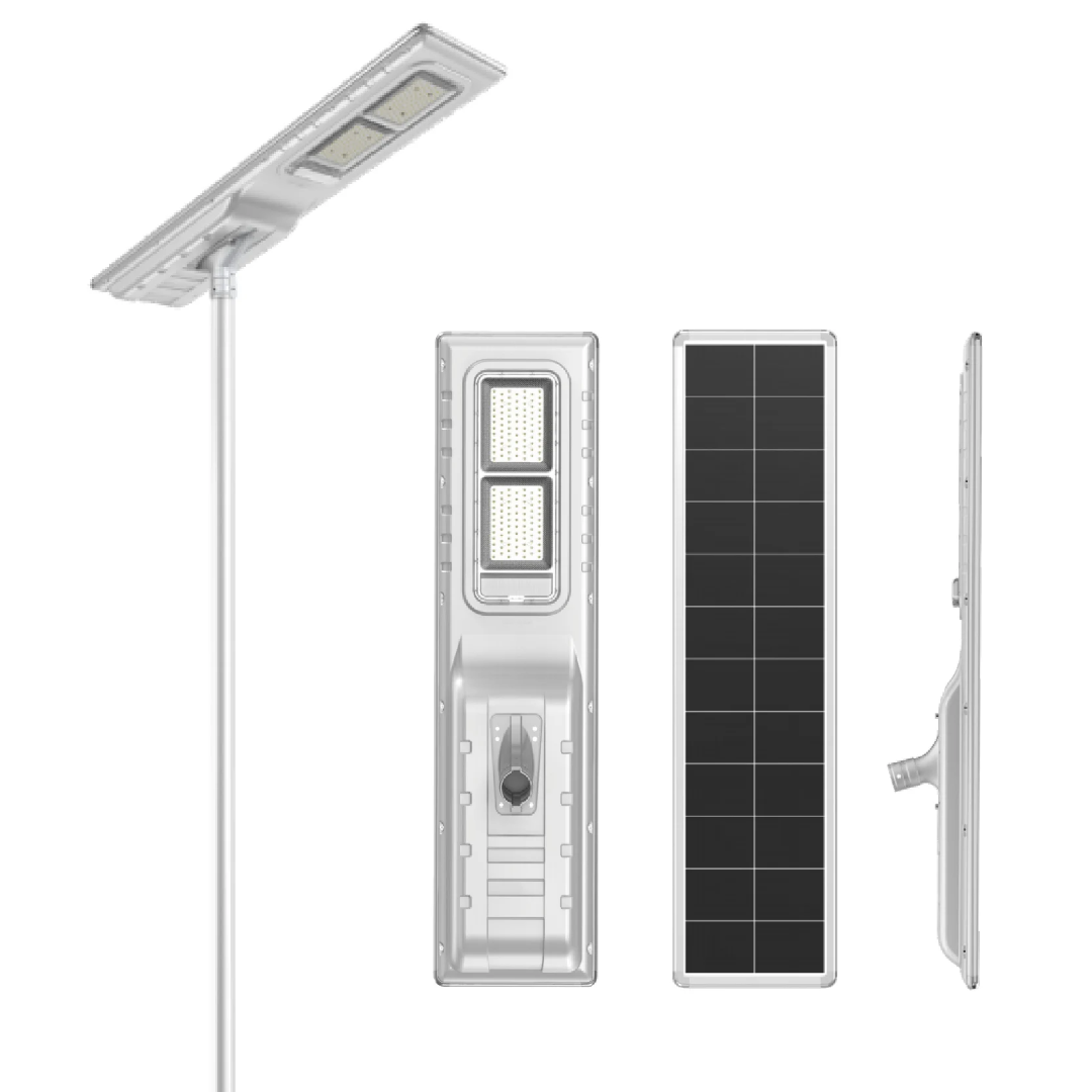 💡 Lampe Solaire Intégrée BC7-OLF 140W — Éclairage Solaire LED Blue Carbon