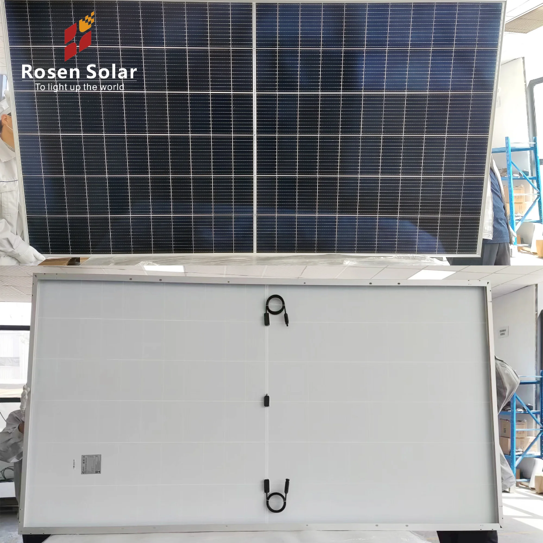 Solar Panel 550W — Rosen Solar PERC Mono 144 Cellules