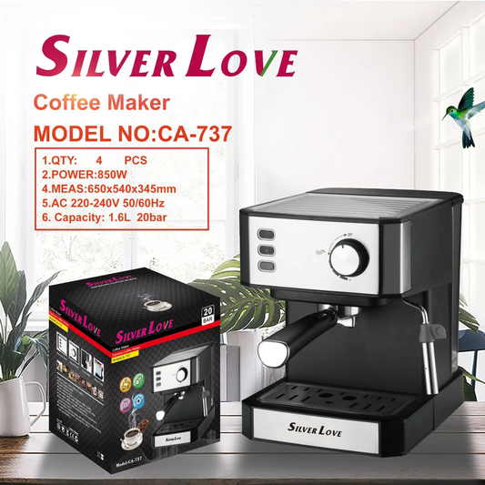 Machine à Café Silver Love CA-737 ☕