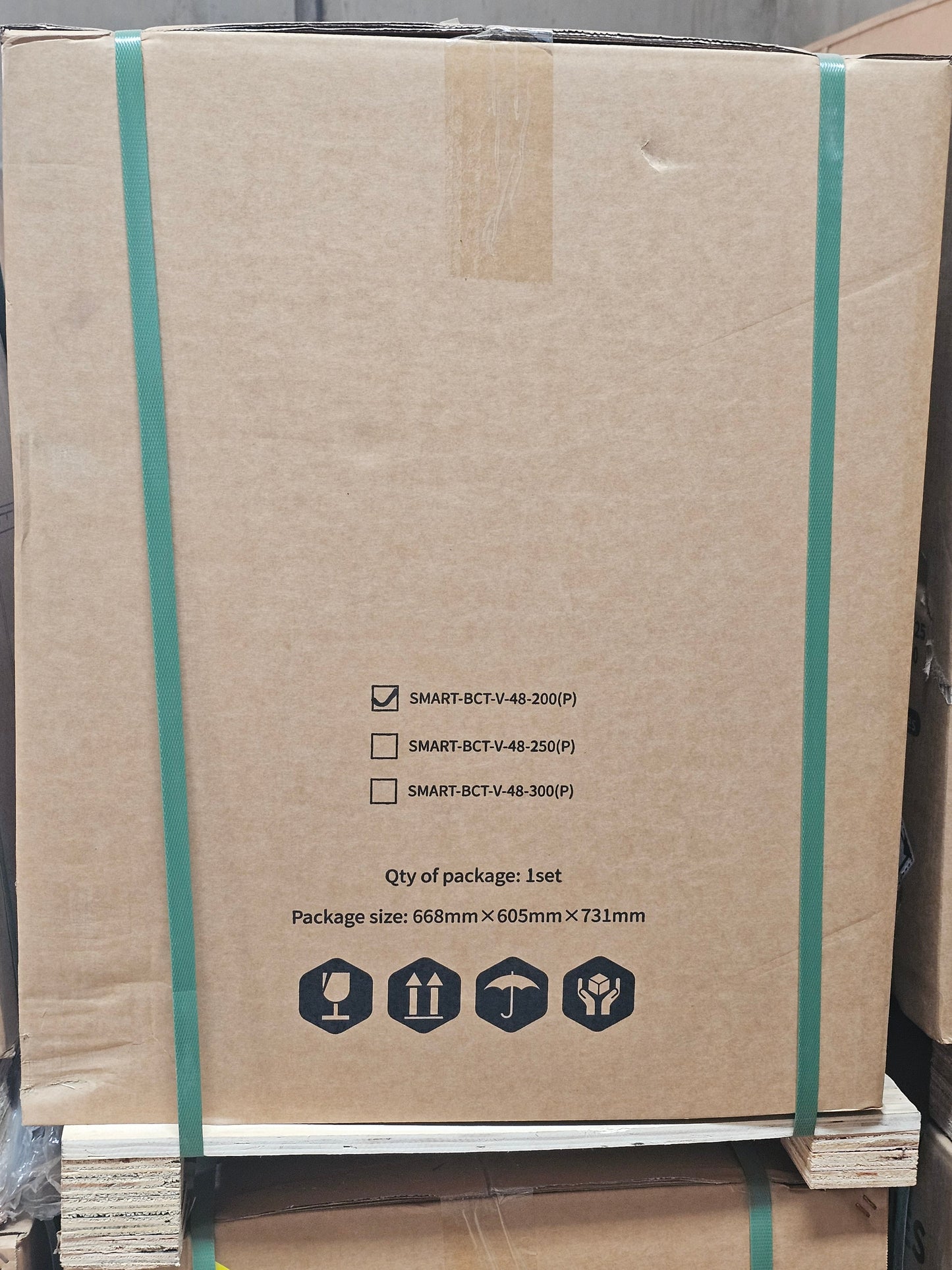 🔋 Batterie Blue Carbon BC7-V-48-200P — LiFePO4 48V 200Ah Smart BMS