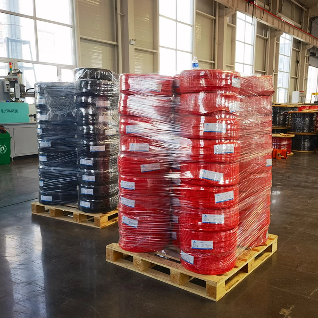 ⚡ Câble Photovoltaïque PV 4mm² — Rouge & Noir, Certifié TÜV & CE