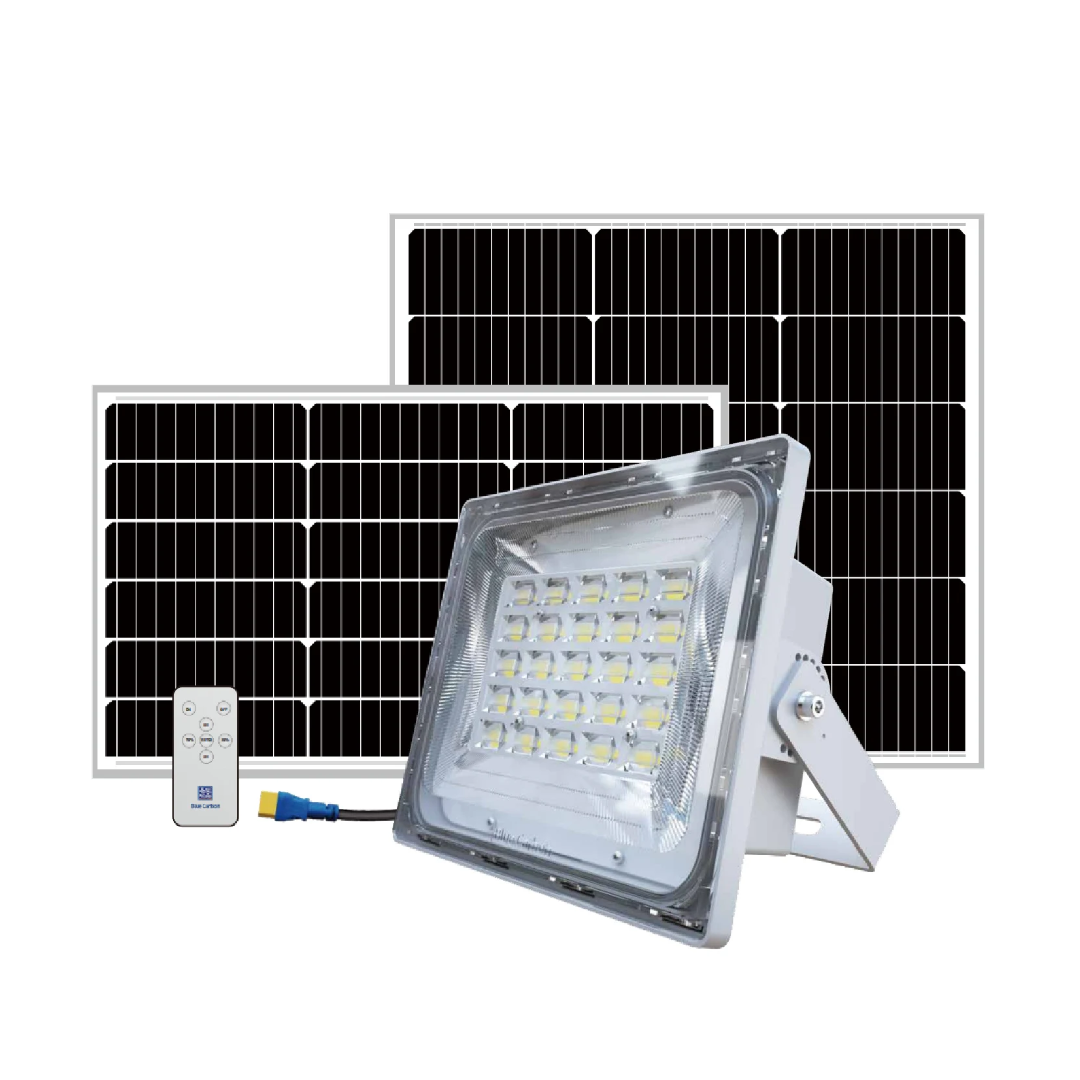 💡 Projecteur Solaire LED BC7-WW 4.0 — Blue Carbon avec Télécommande
