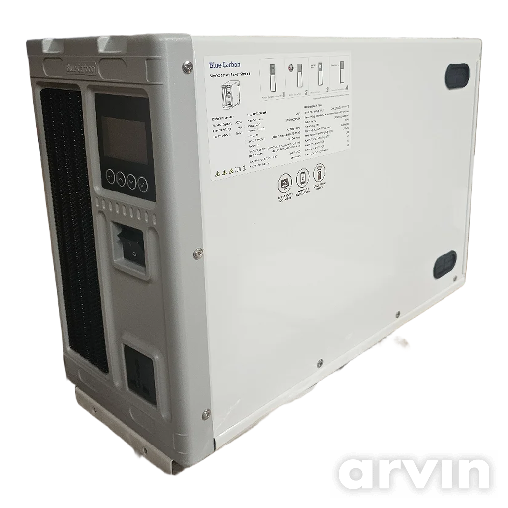 ⚡ Smart Power Station Blue Carbon 6kW — 220V 15kWh Tout-en-Un