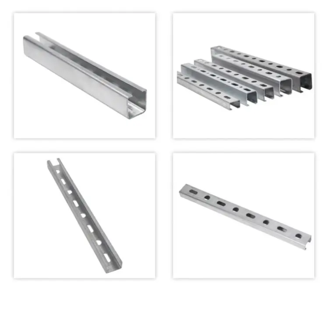 🔧 Support PV pour 6 Panneaux Solaires — Rail Aluminium Galvanisé